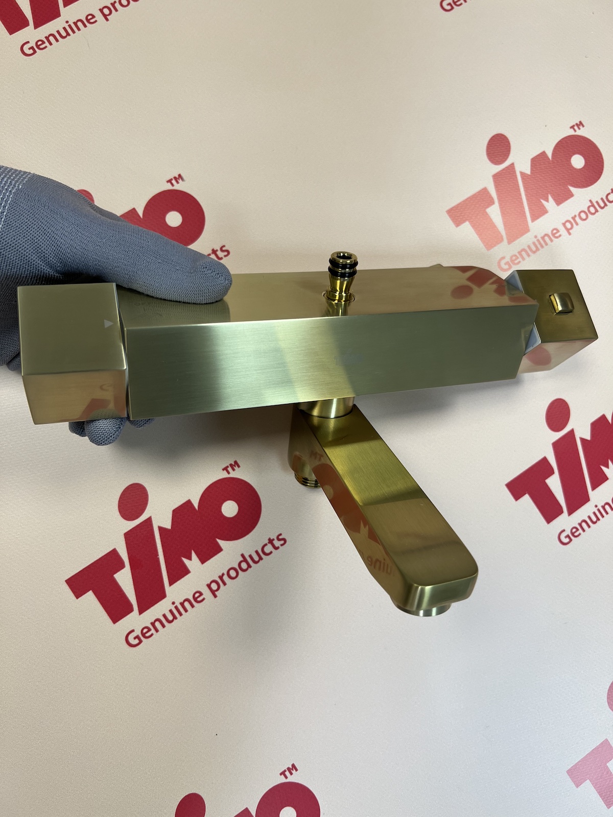 Душевая система с термостатом Timo Tetra-thermo (SX-0169/17) золото матовое - фото 6
