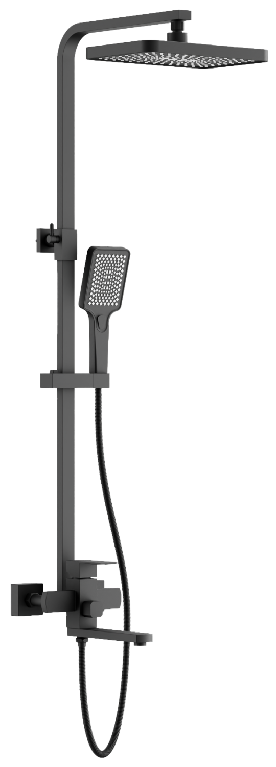 Душевая система BELZ цвет: черный (B24817-7) - фото 1