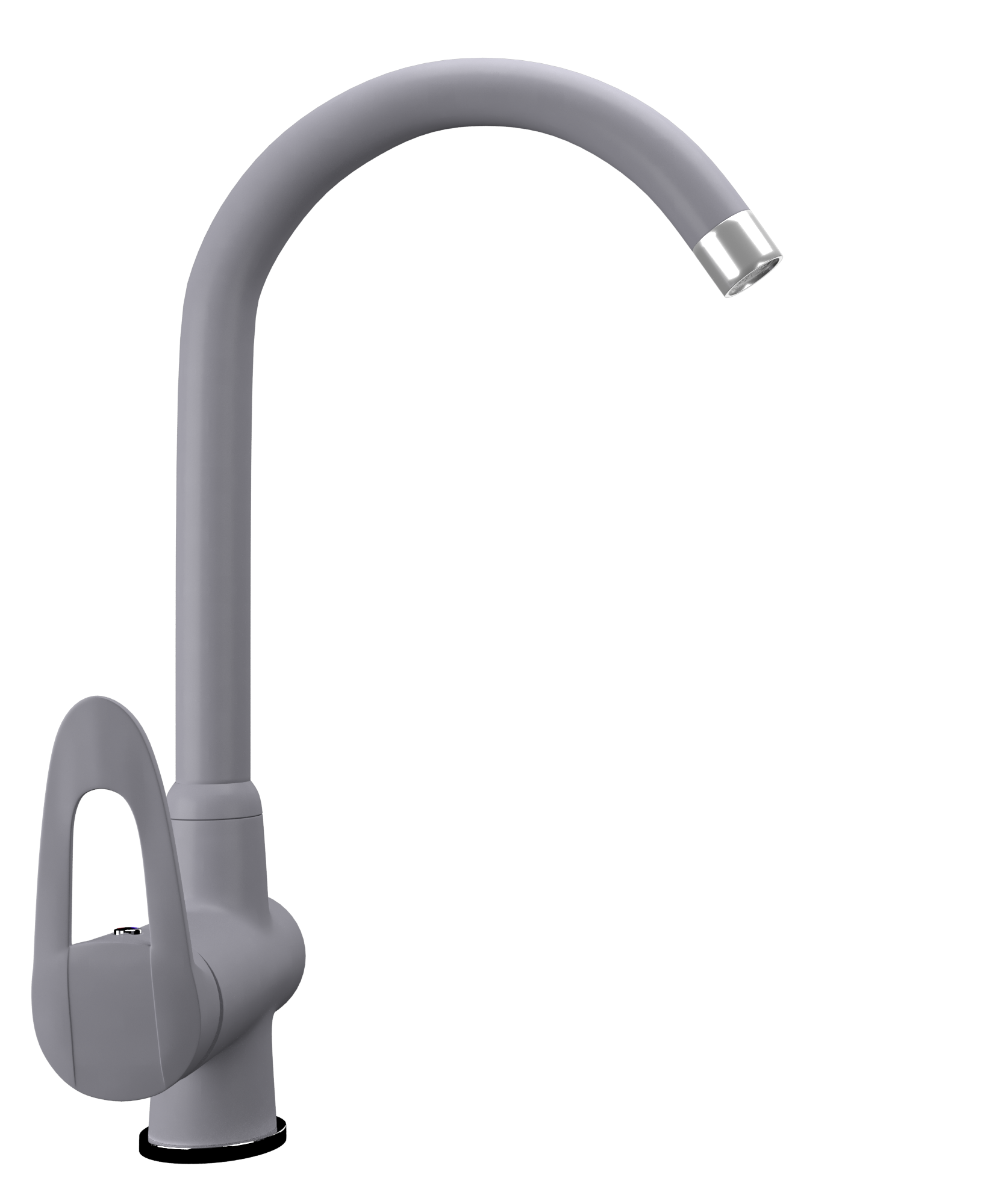 Смеситель для кухни ULGRAN Quartz бетон (UQ-006-05)