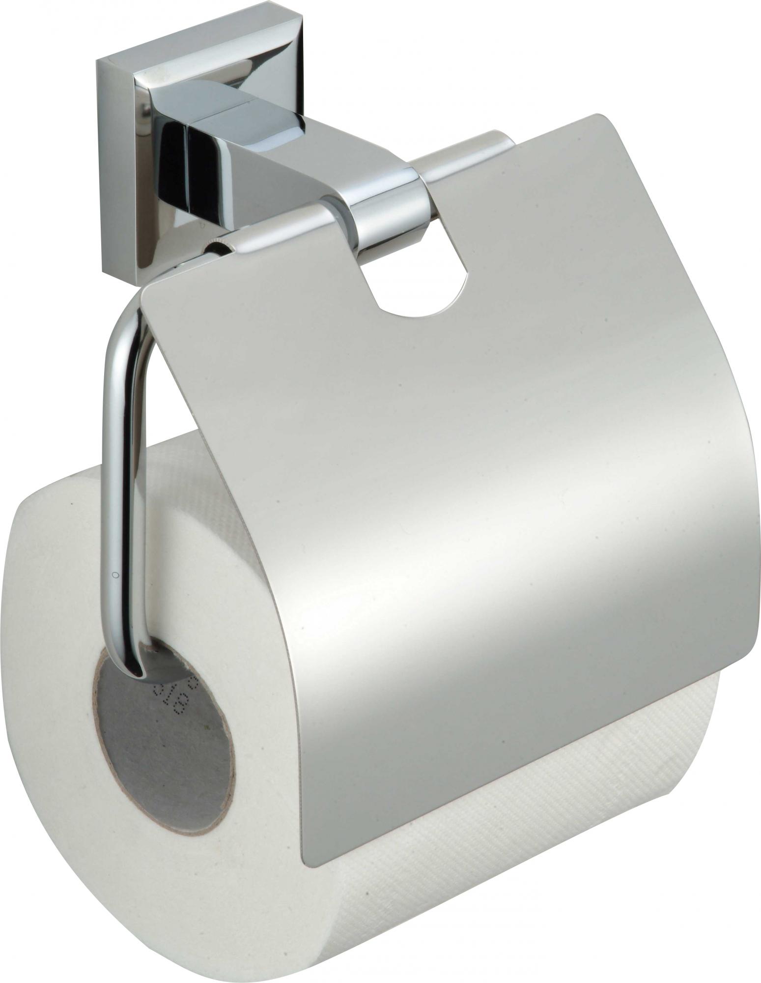 Держатель для туалетной бумаги с крышкой Savol 95 (S-009551) - фото 1