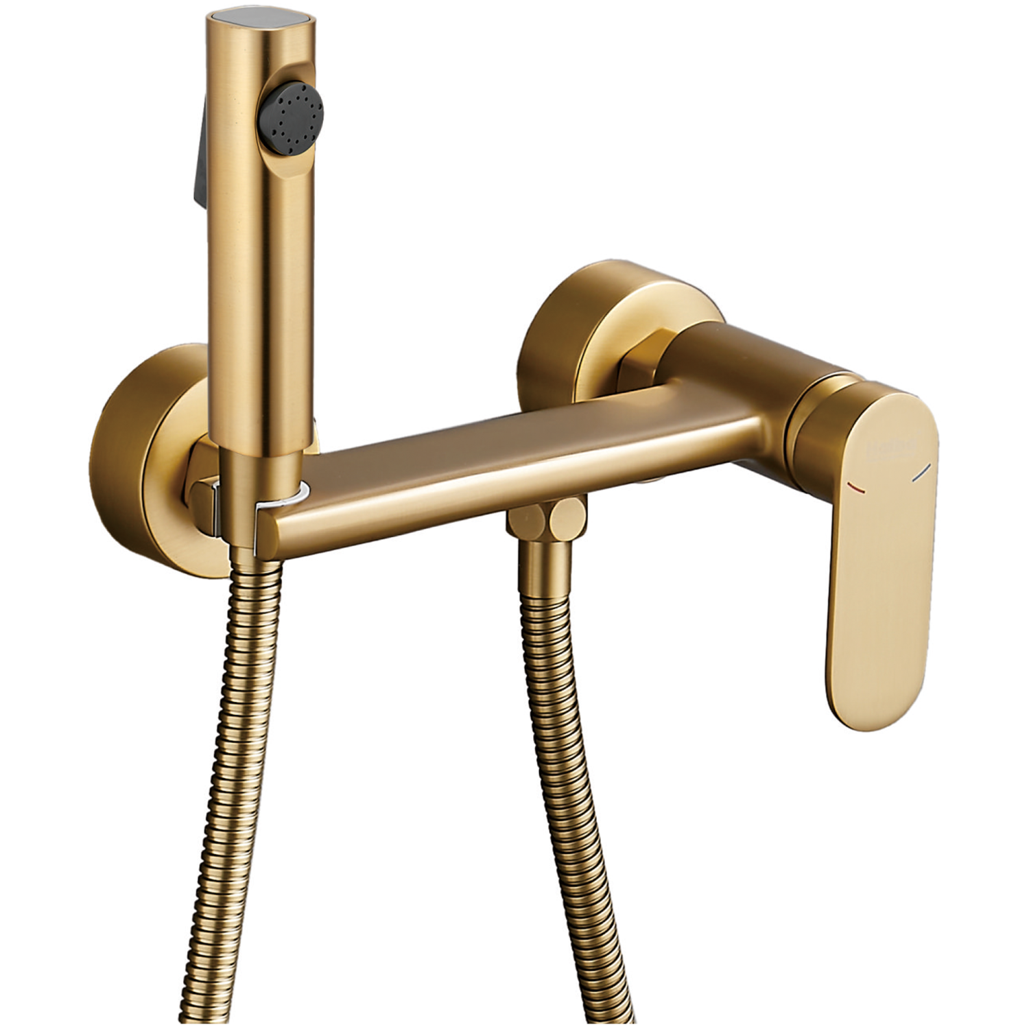 Гигиенический душ со смесителем Haiba матовое золото (HB5516-5) - фото 1