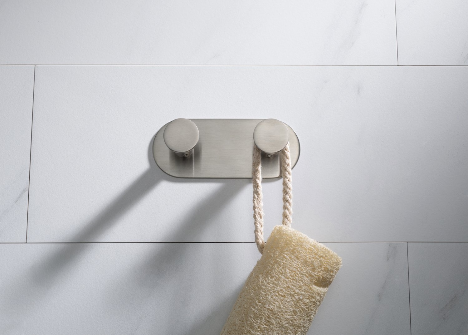 Вешалка-2 крючка Timo Saona никель (13014/13) - фото 2