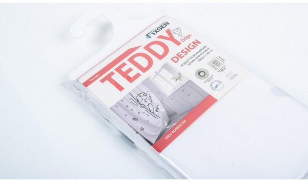 Шторка для ванной Fixsen Teddy Oops  (FX-2505) - фото 4