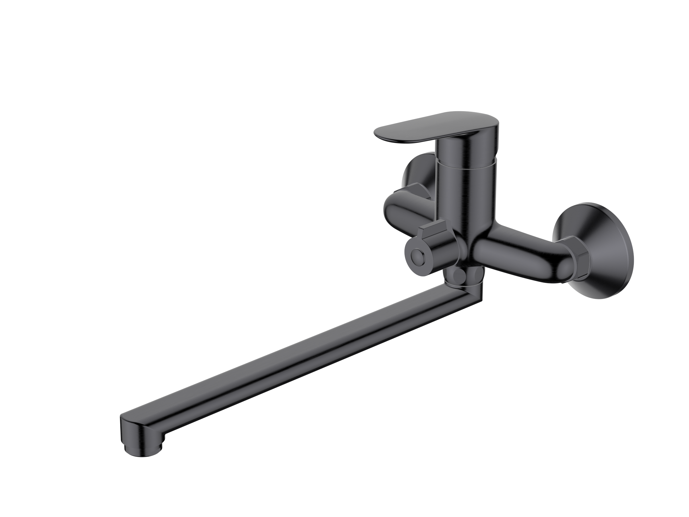 Смеситель для ванны HAIBA оружейная сталь (HB22796-3) - фото 1