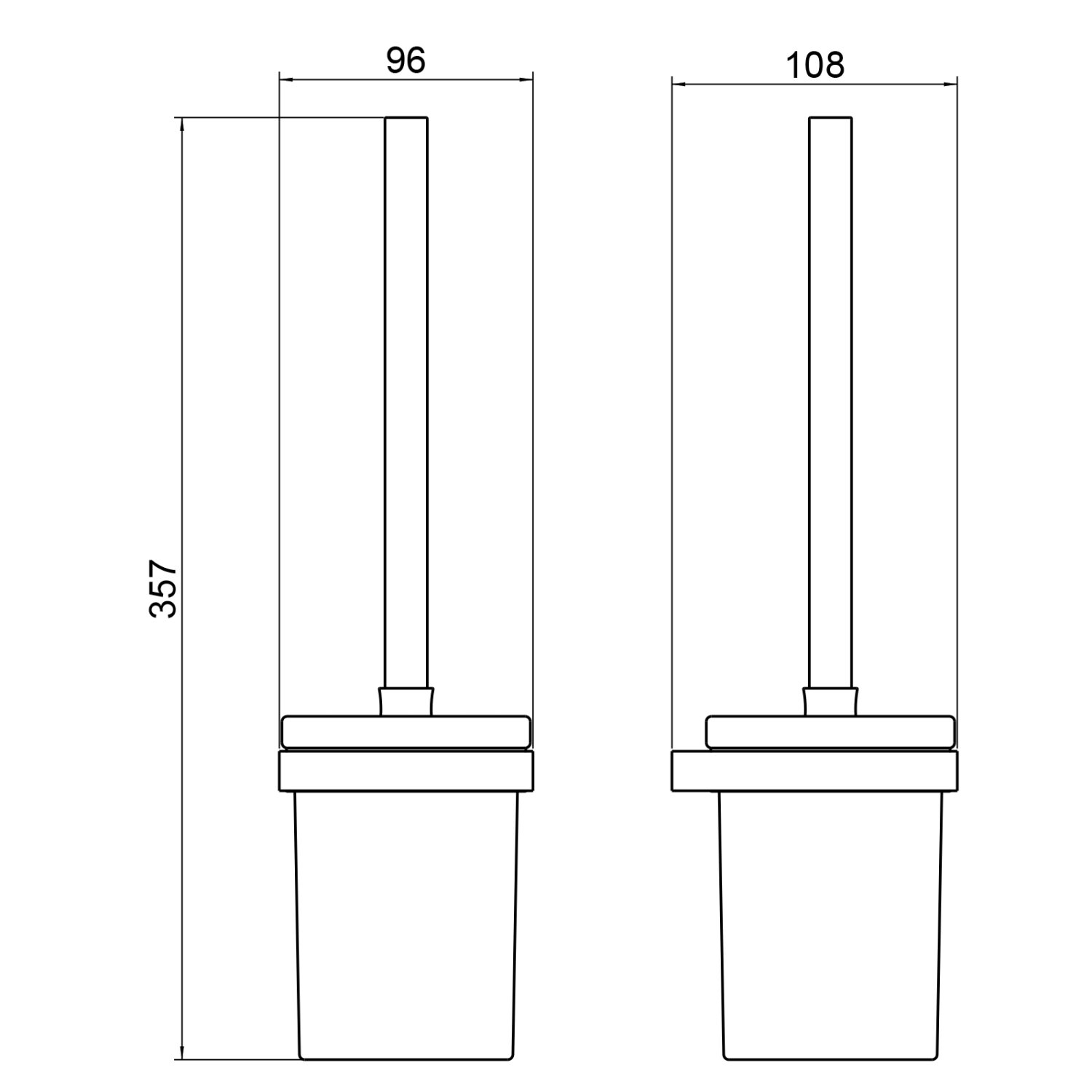 Щетка для туалета Timo Petruma (15261/00) - фото 2