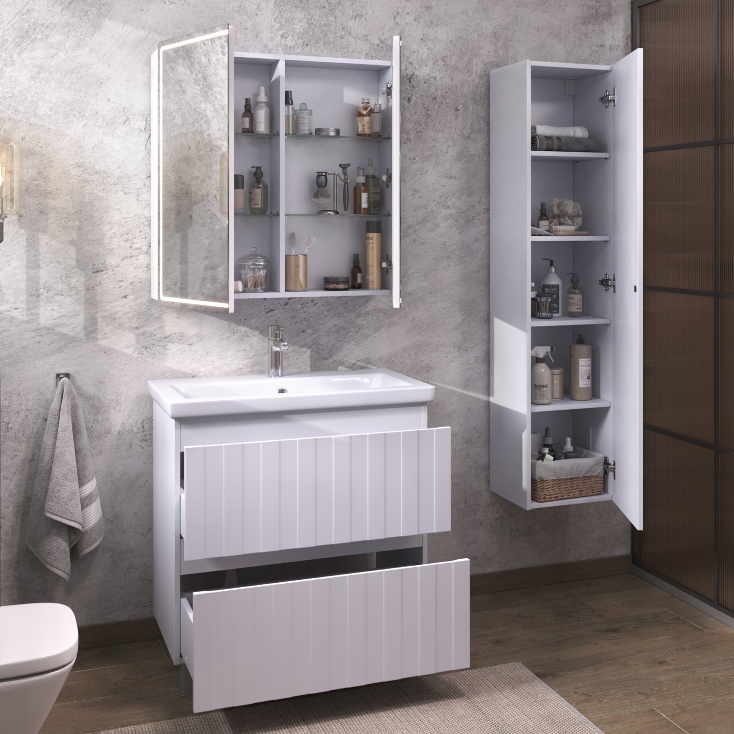 Шкаф VIGO навесной Finlay 400 (pp.FIN.40) - фото 2