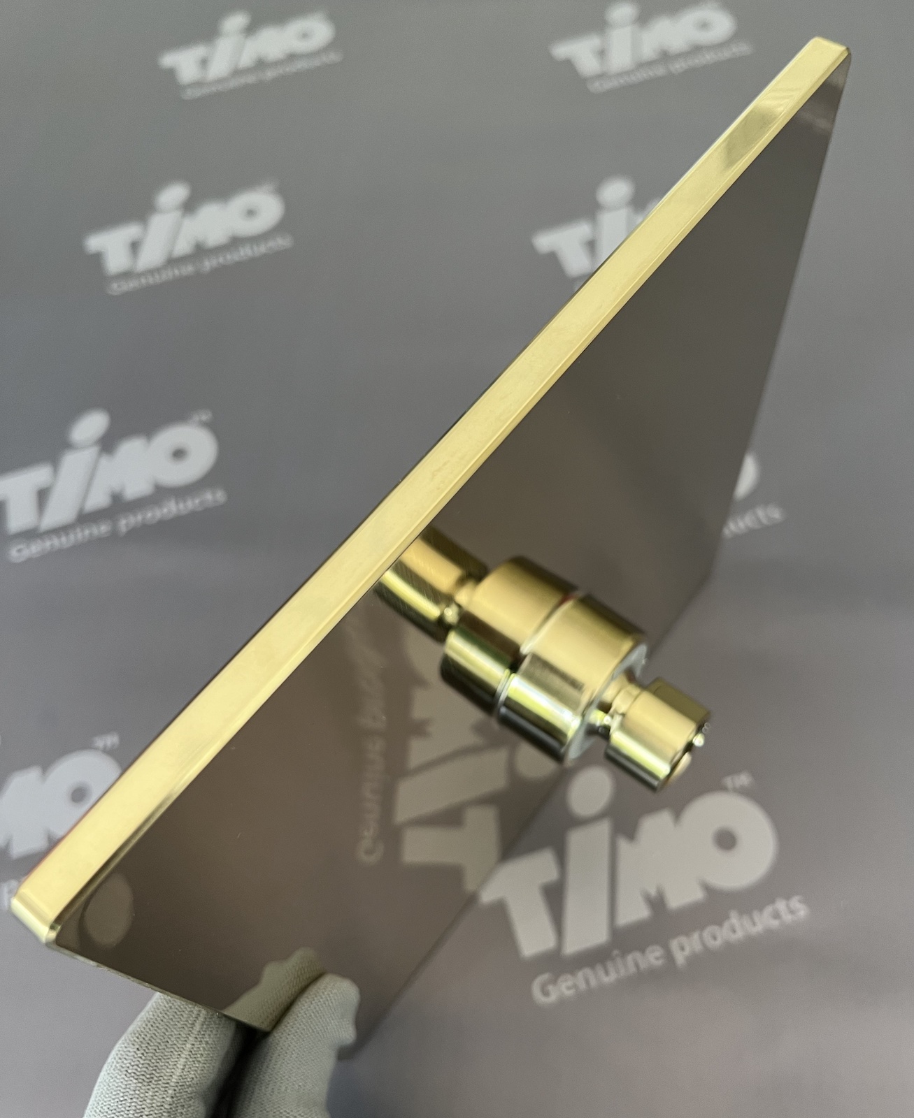 Душевая система встроенная с термостатом Timo Petruma (SX-5059/17SM) золото матовое - фото 5