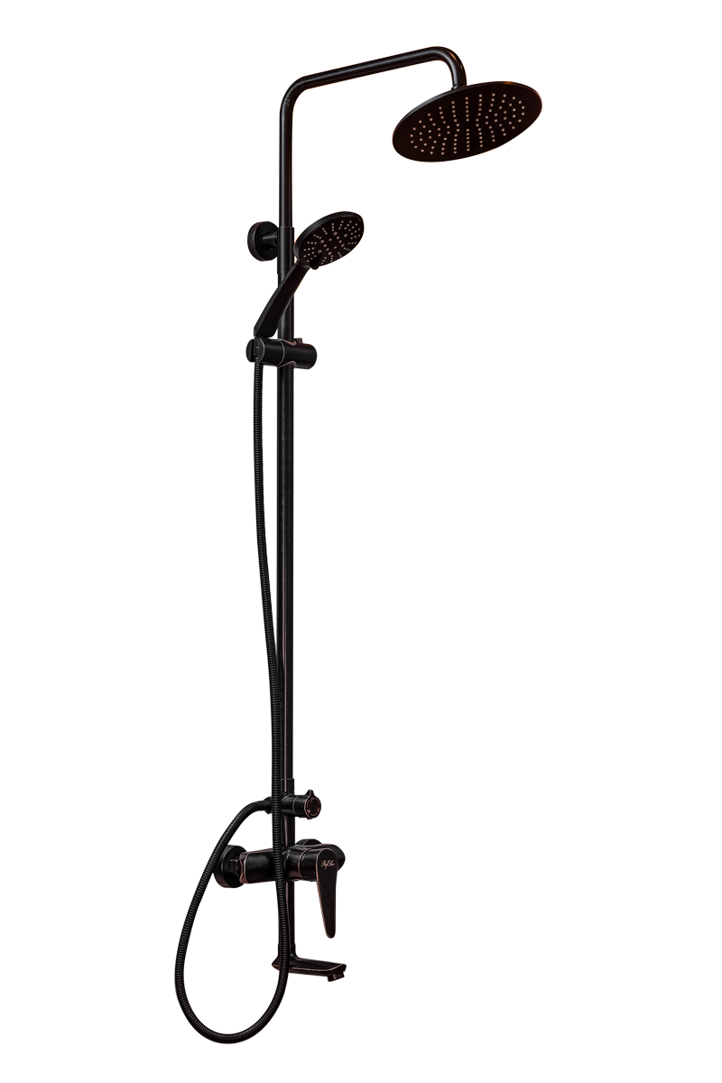 Душевая система ПСМ-ПРОФСАН STEEL PSM-301-8 тип См-ВДшОРНТрА Черный-бронза Душевая система ПСМ-ПРОФСАН STEEL PSM-301-8 тип См-ВДшОРНТрА Черный-бронза