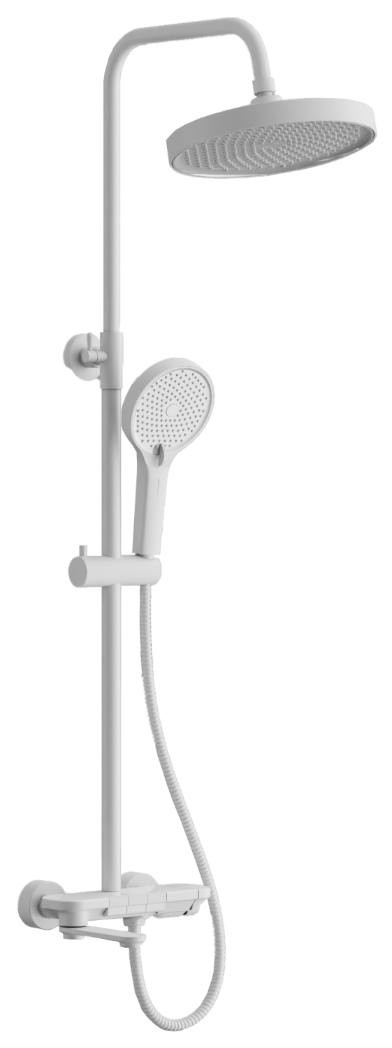 Душевая система BELZ белый (B25713-8)