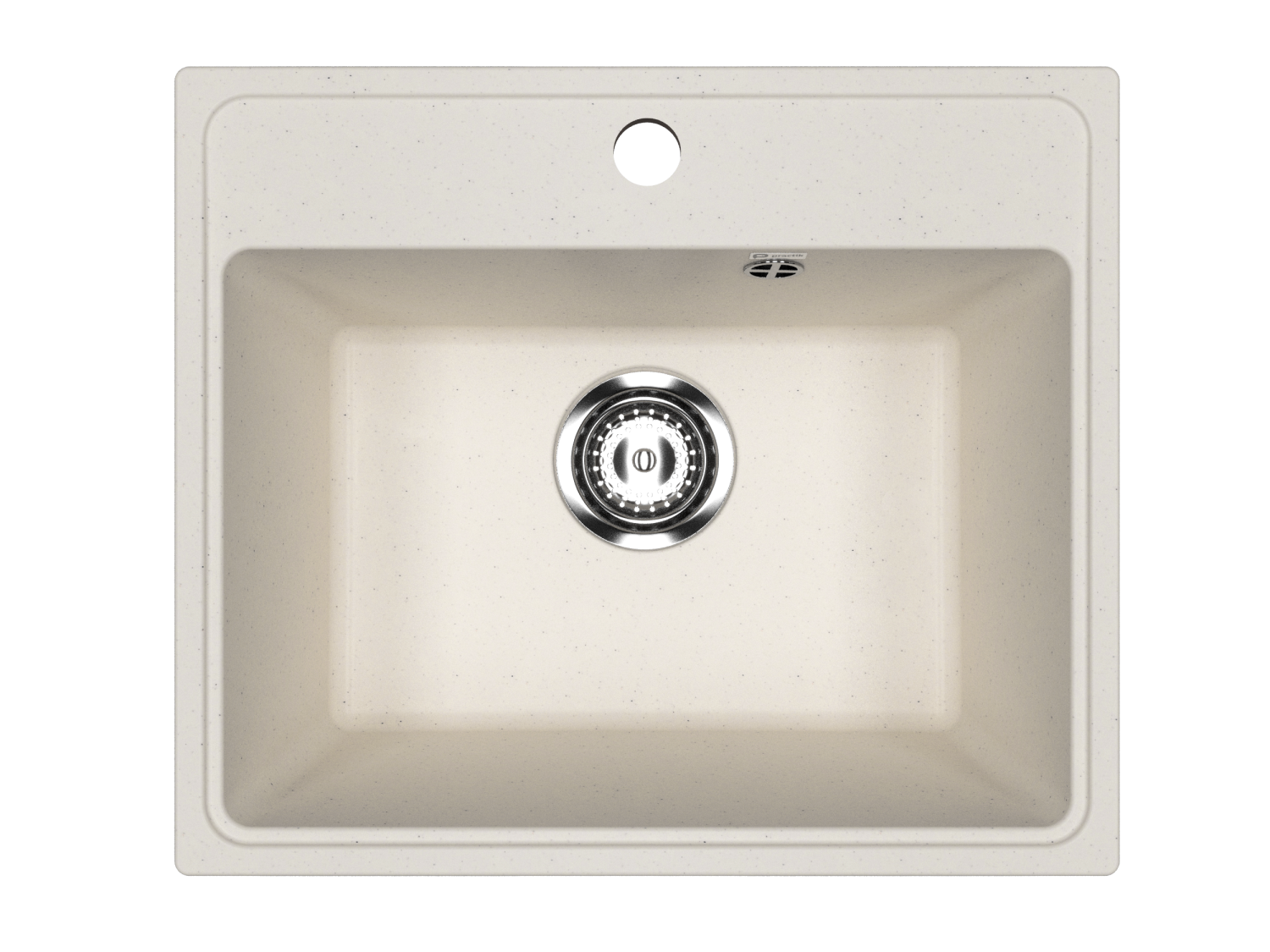 Мойка Practik белый камень (PR-M 490-001) - фото 1