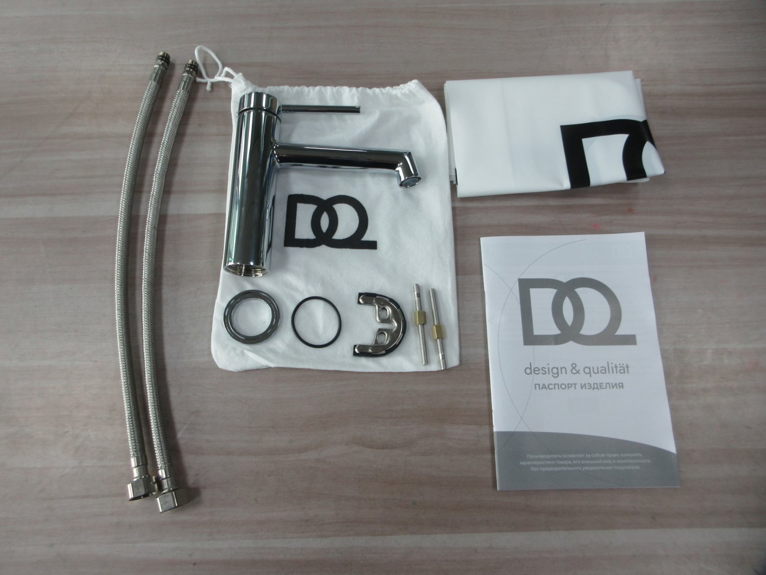 Смеситель для раковины DQ Stuttgart хром (DA1772101) - фото 4