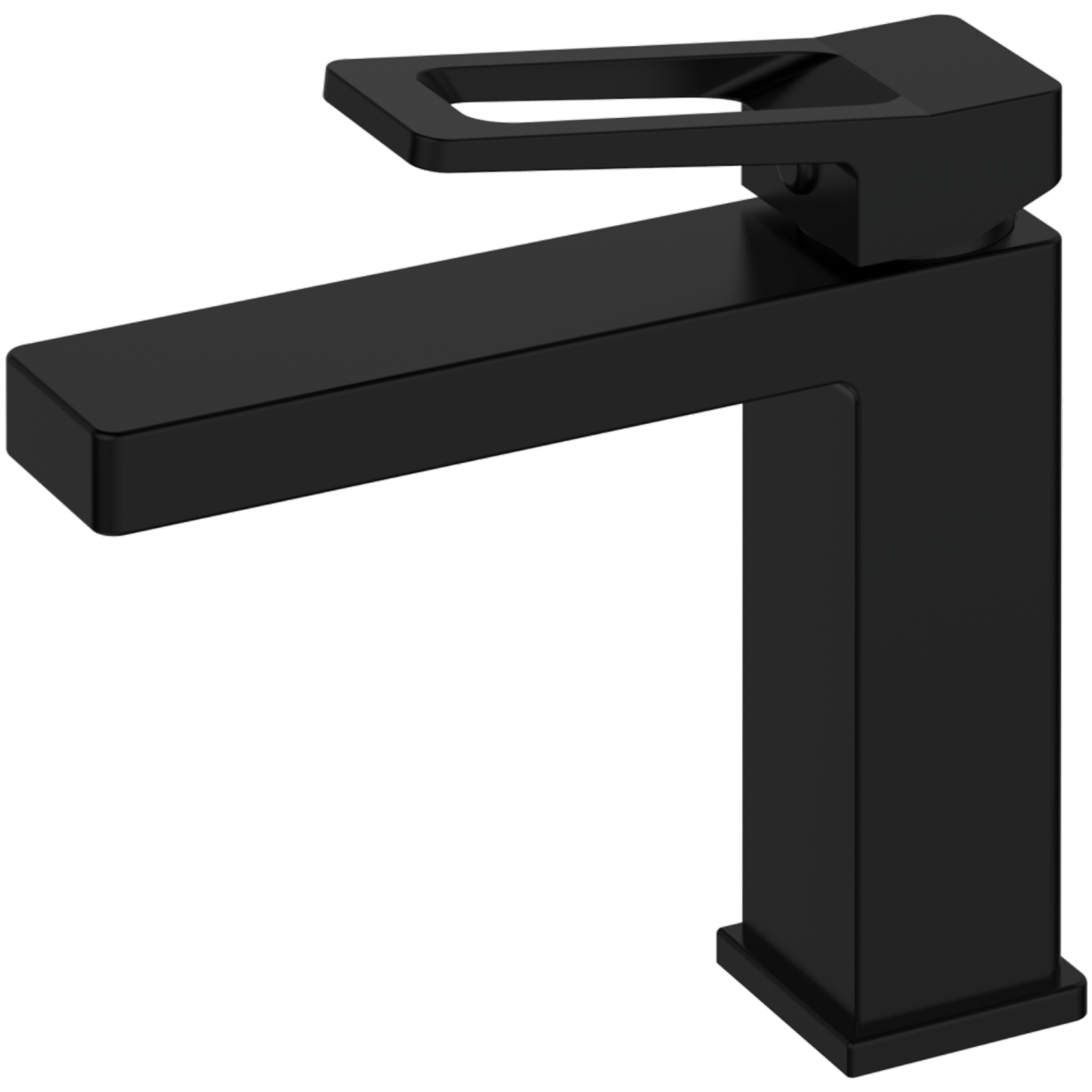 Смеситель для раковины HAIBA цвет: черный (HB10732-7) - фото 1