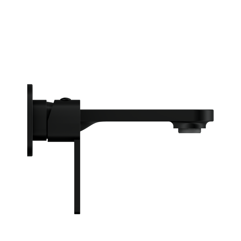 Смеситель для раковины CERSANIT OLIVA встраиваемый однорычажный черный (68978) - фото 5