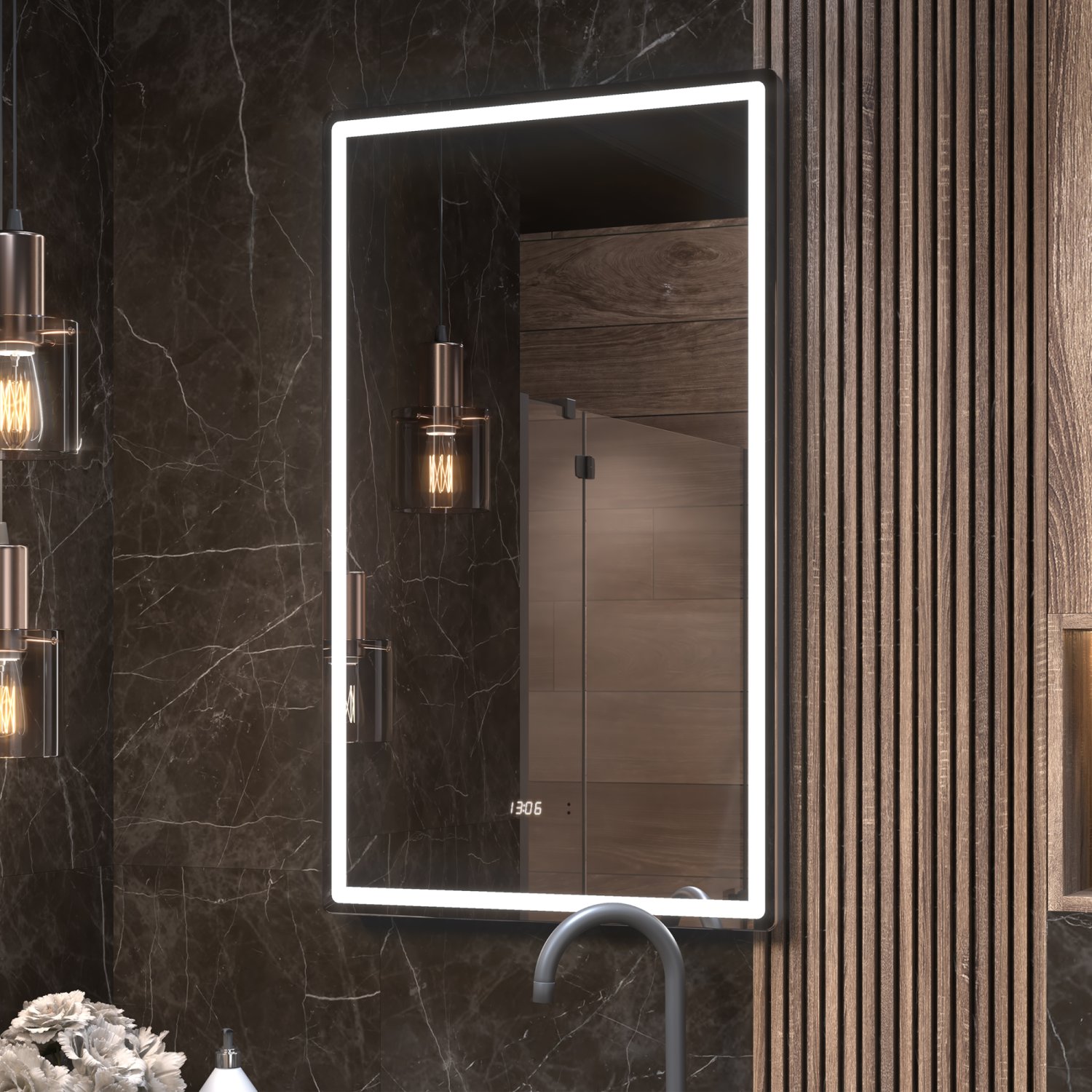 Зеркало VIGO Roberta Luxe 600 (293) - фото 2