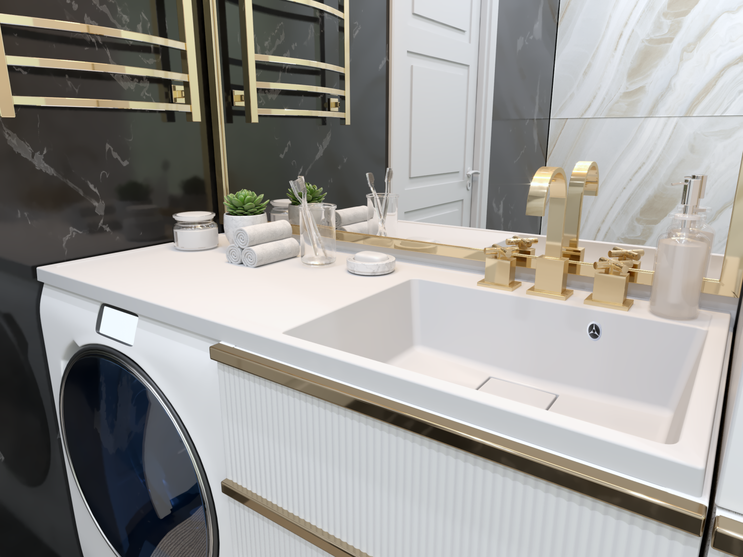 Раковина Paola Magenta правая чаша (Paola Magenta 1200 R) - фото 2