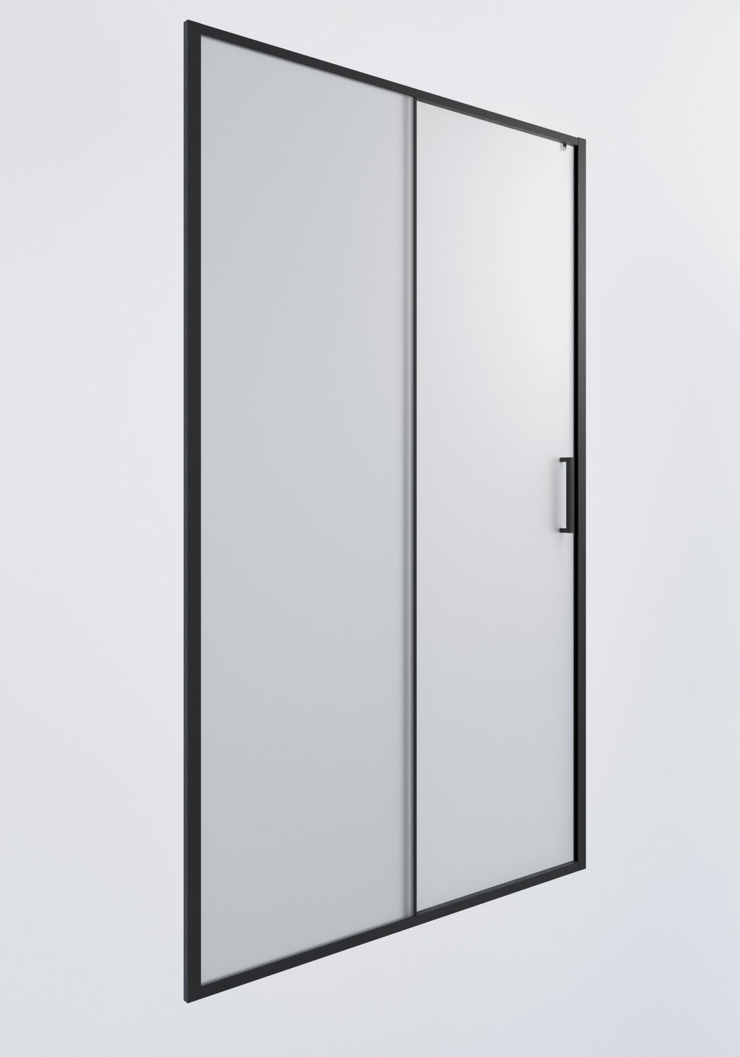 Душевая дверь Timo TD-120/03F-6, раздвижная 1950*1200, стекло матовое 6 мм (T02) - фото 1