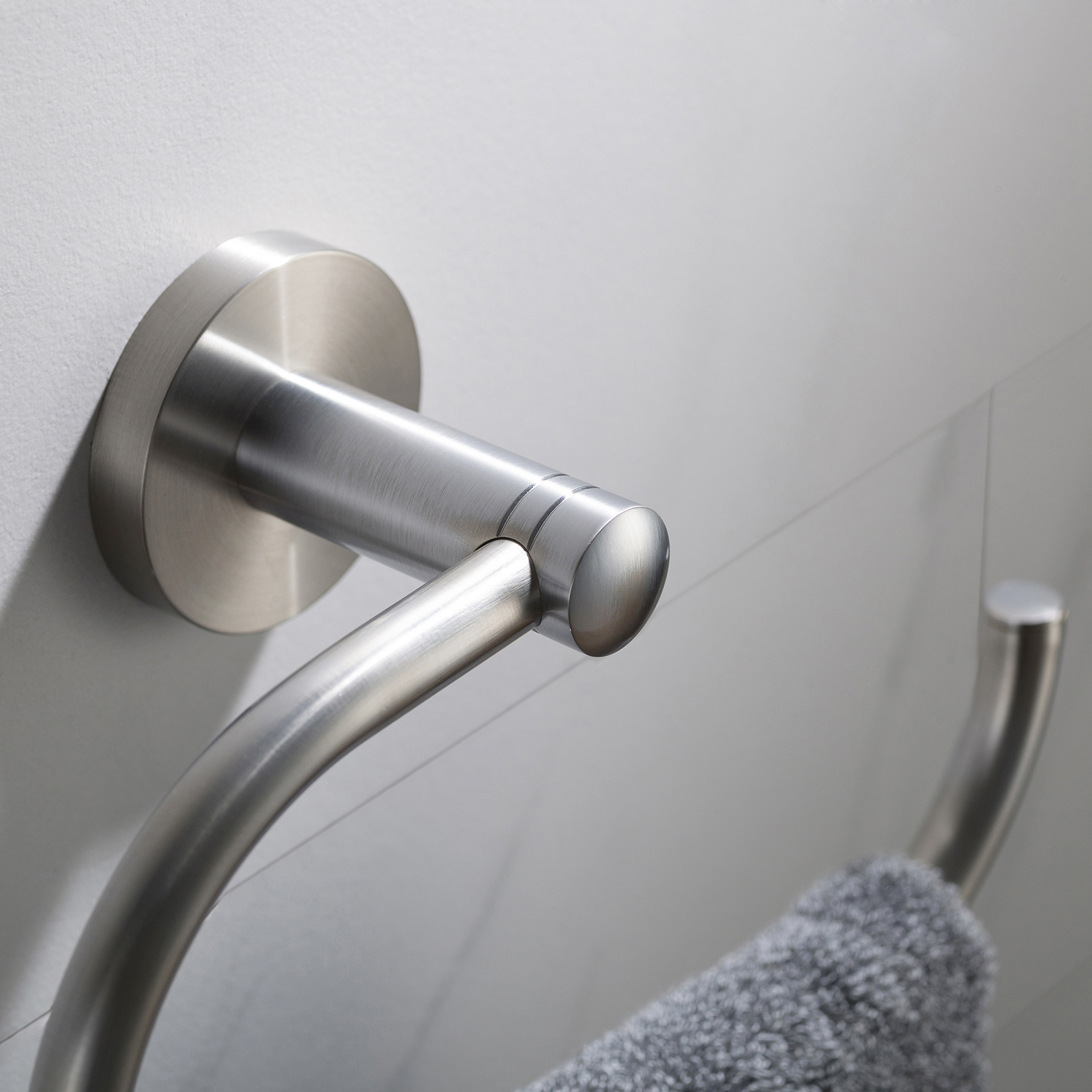 Полотенцедержатель Timo Saona никель (13050/13) - фото 3