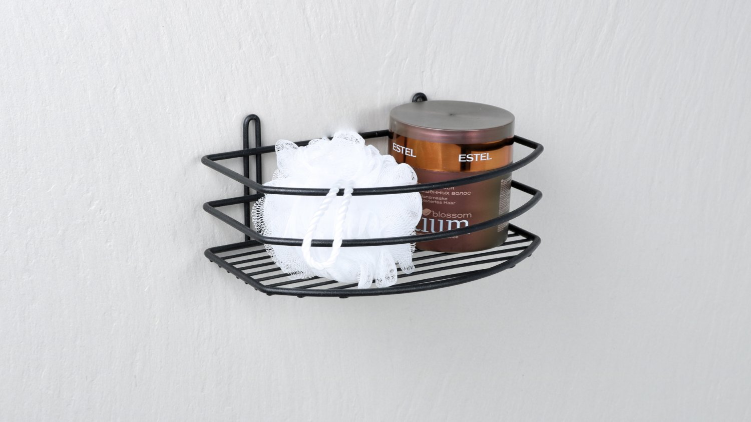 Полка Fixsen овальная одноэтажная черная (FX-720B-1) - фото 2