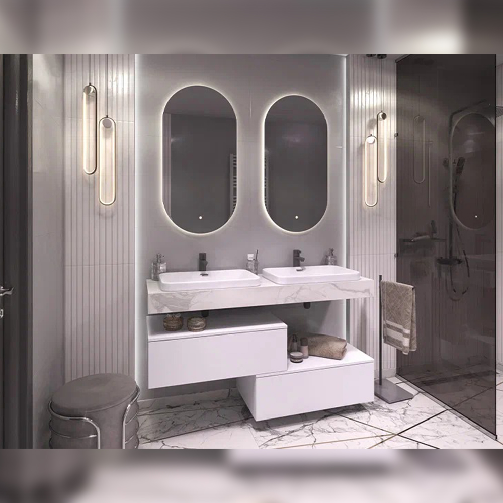 Столешница Velvex Unit 140, белый мрамор (st.UNI.140-630) Столешница Velvex Unit 140, белый мрамор (st.UNI.140-630) - фото 2