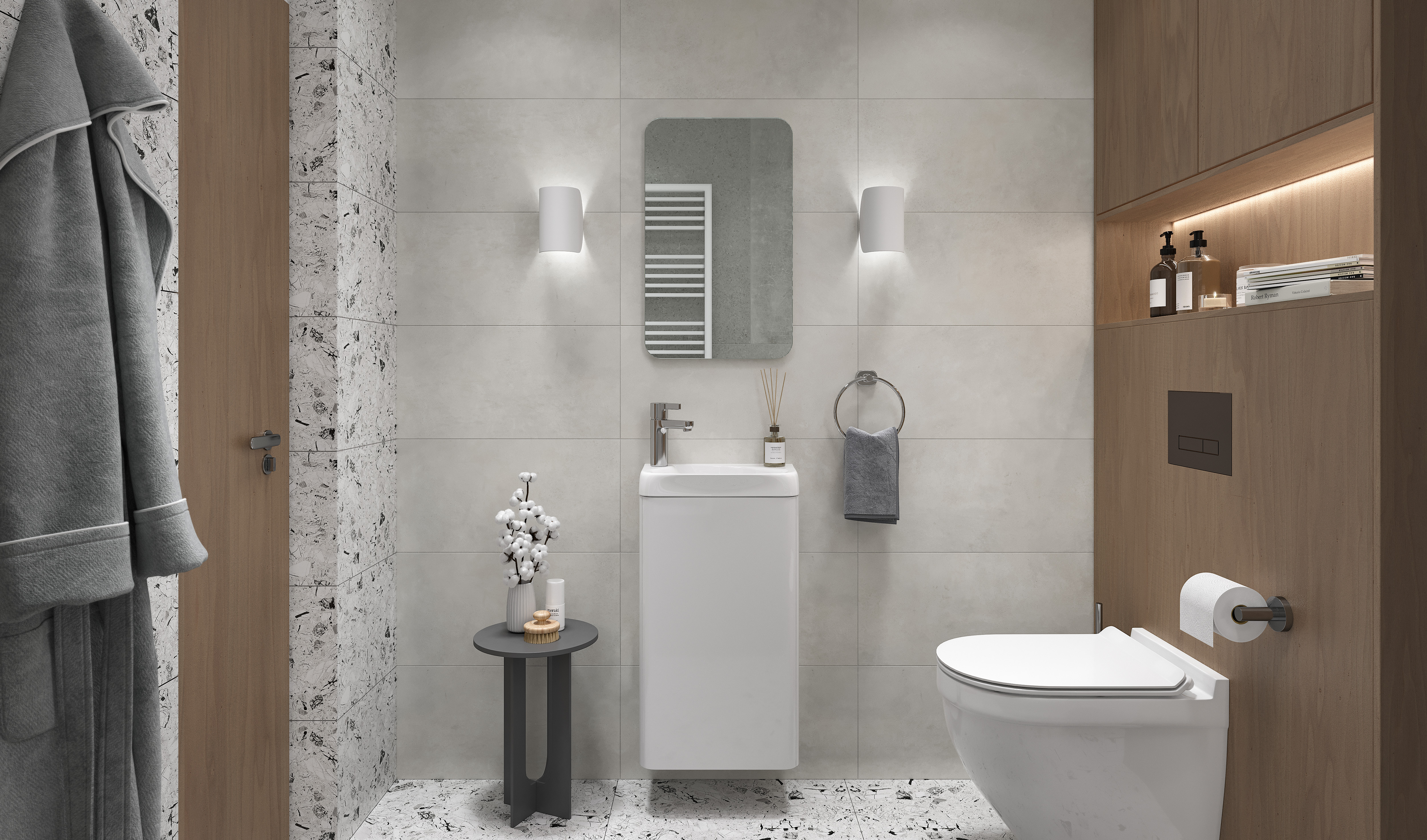 Зеркало Velvex Bio 40 (zkBIO.40-21) Зеркало Velvex Bio 40 (zkBIO.40-21) - фото 4