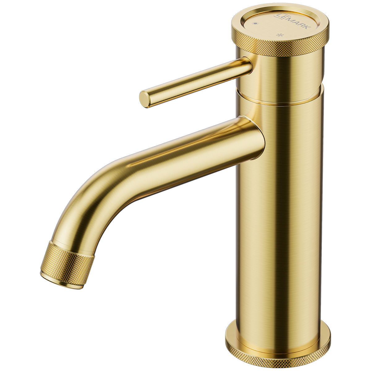 Смеситель Lemark Зенит (ZENITH) для раковины (LMF-1612S-BRGN) - фото 1