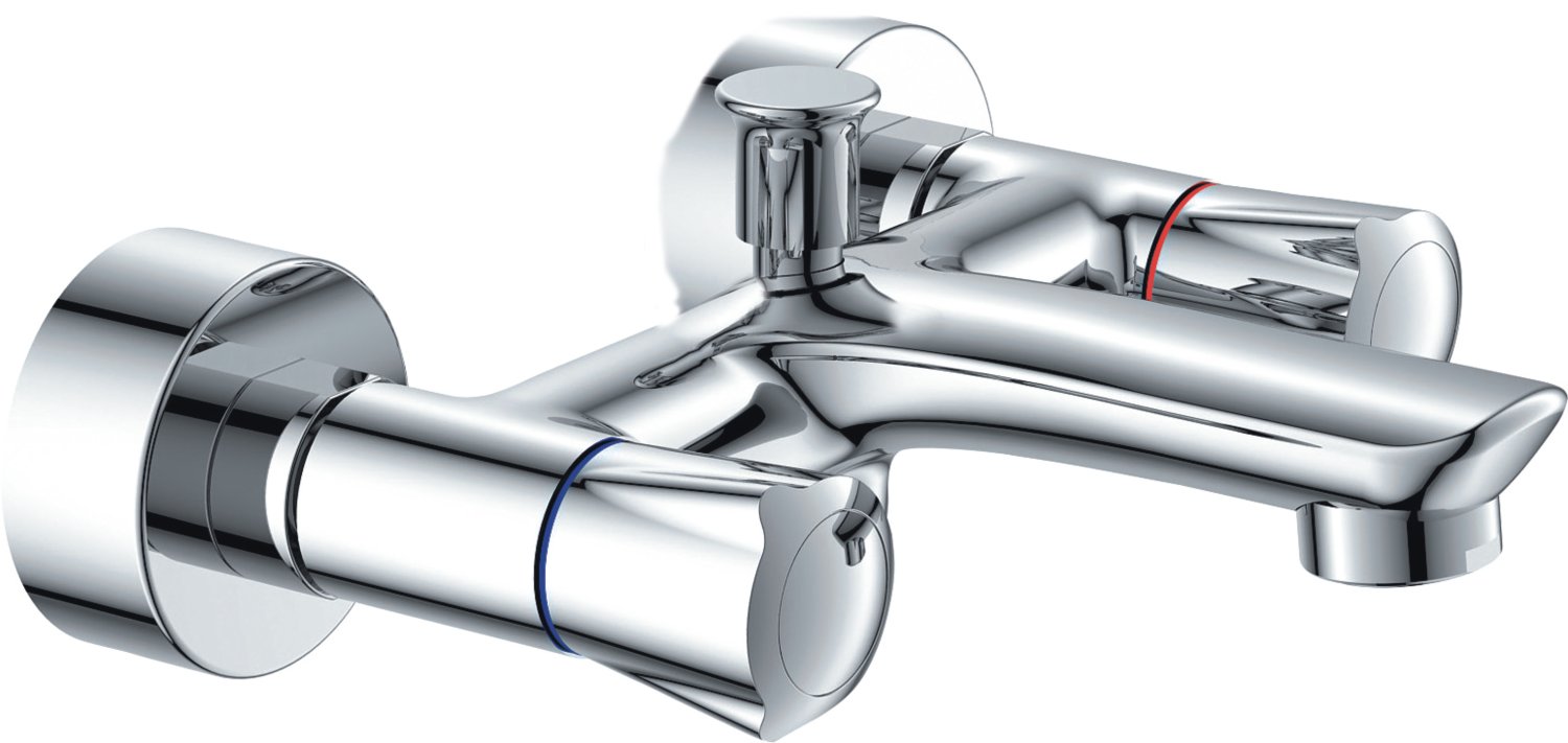 Смеситель для ванны Cron хром (CN61866) - фото 1