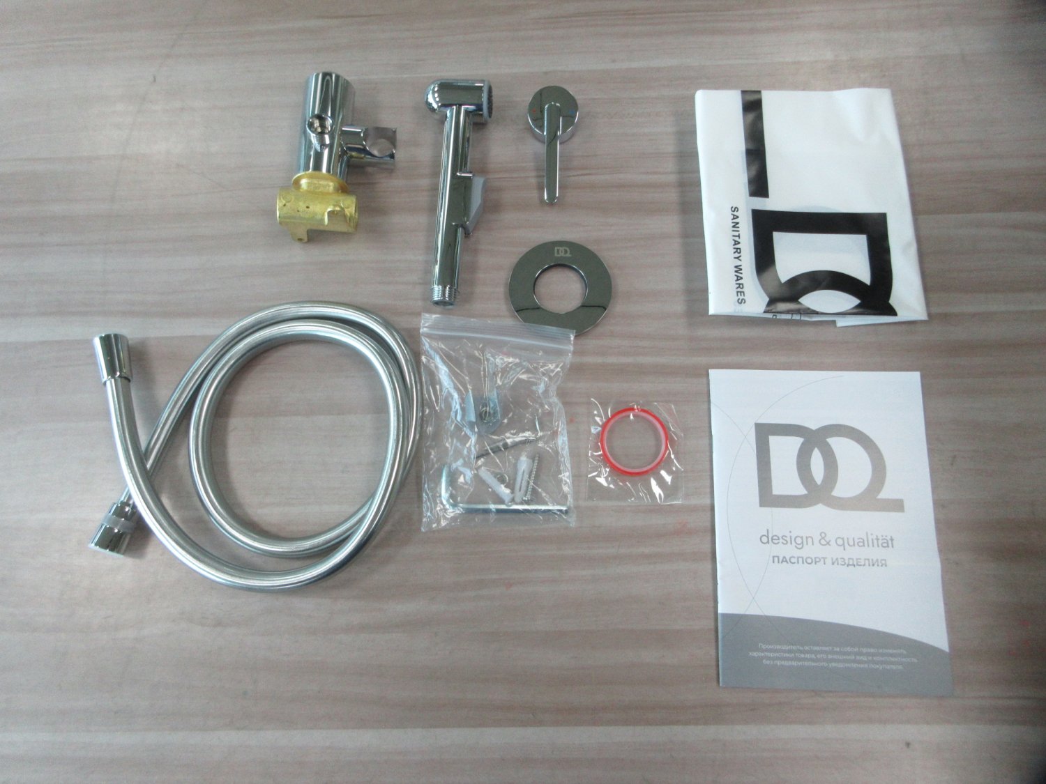 Гигиенический душ DQ Köln встраиваемый (DA1754501) - фото 4