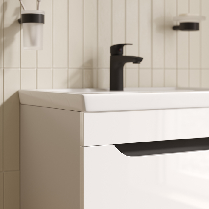 Тумба с умывальником, напольная, 60 см, белый, Ray, IDDIS, RAY60WFi95K - фото 3