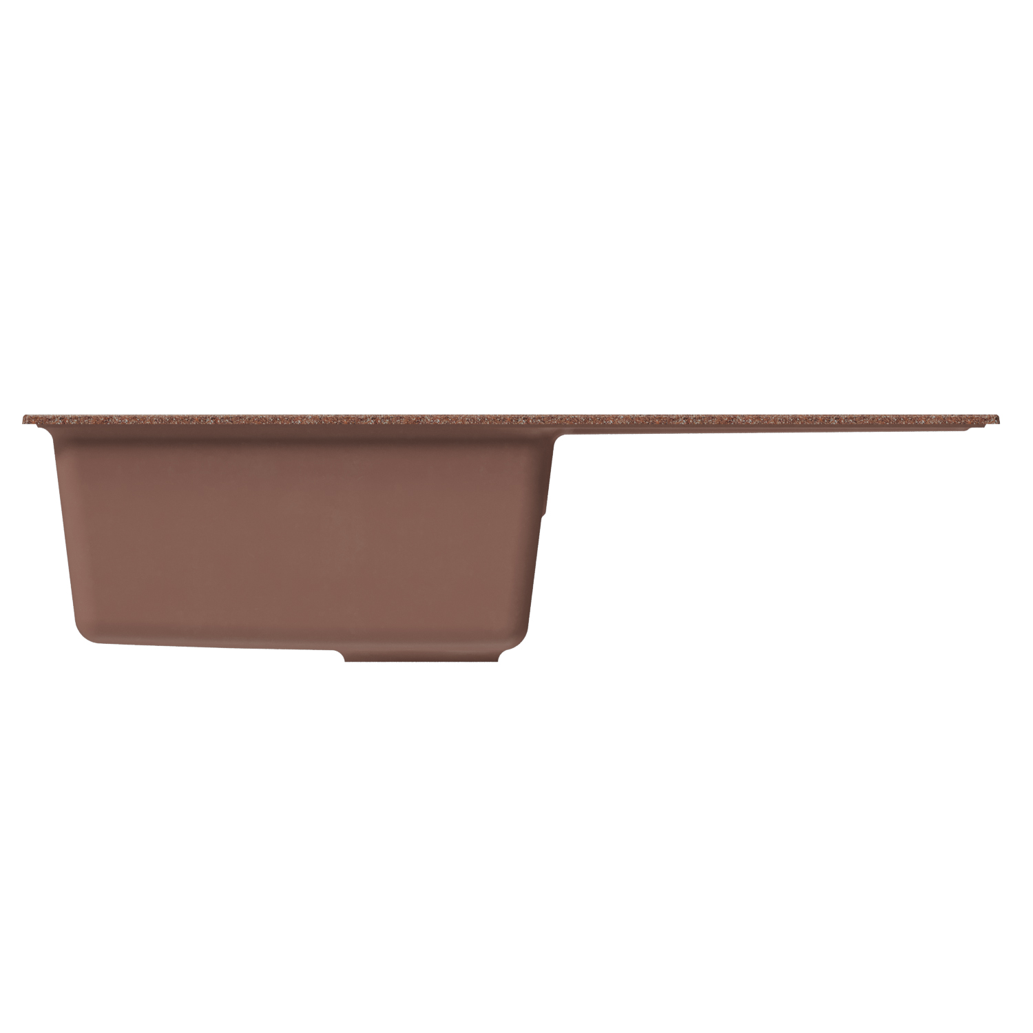 Мойка MIXLINE ML-GM20 с крылом терракотовая (307) 830*480*190мм NEW (551999) Мойка MIXLINE ML-GM20 с крылом терракотовая (307) 830*480*190мм NEW (551999) - фото 3