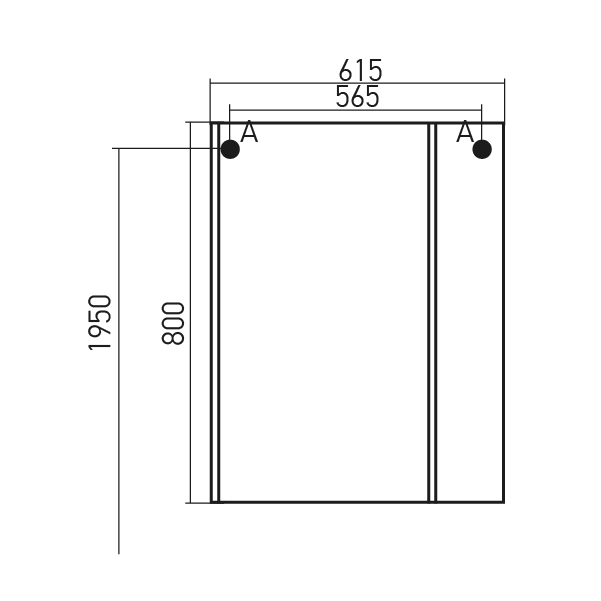 Зеркало-шкаф MIXLINE Альфа-61 NEW (529002) Зеркало-шкаф MIXLINE Альфа-61 NEW (529002)