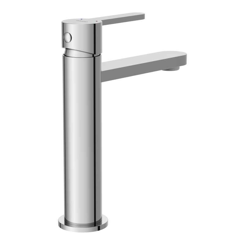 Смеситель для раковины CERSANIT OLIVA однорычажный хром (68957) - фото 4