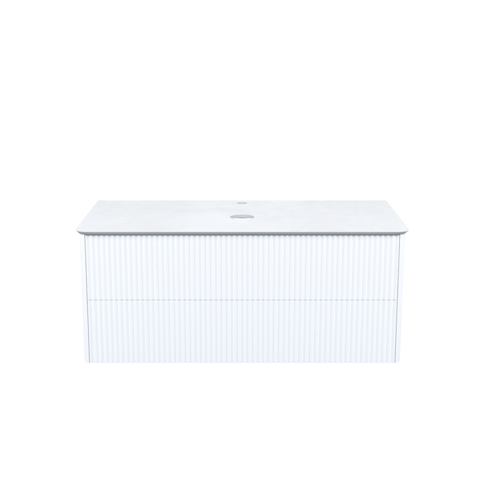 Тумба подвесная со столешницей IDDIS Aiger 100 см, белый (AIG10W0i95K) - фото 2