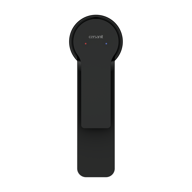 Смеситель для раковины CERSANIT VIBE однорычажный черный (68926) - фото 7