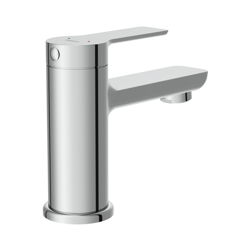 Смеситель для раковины CERSANIT VIBE однорычажный хром (68925) - фото 3