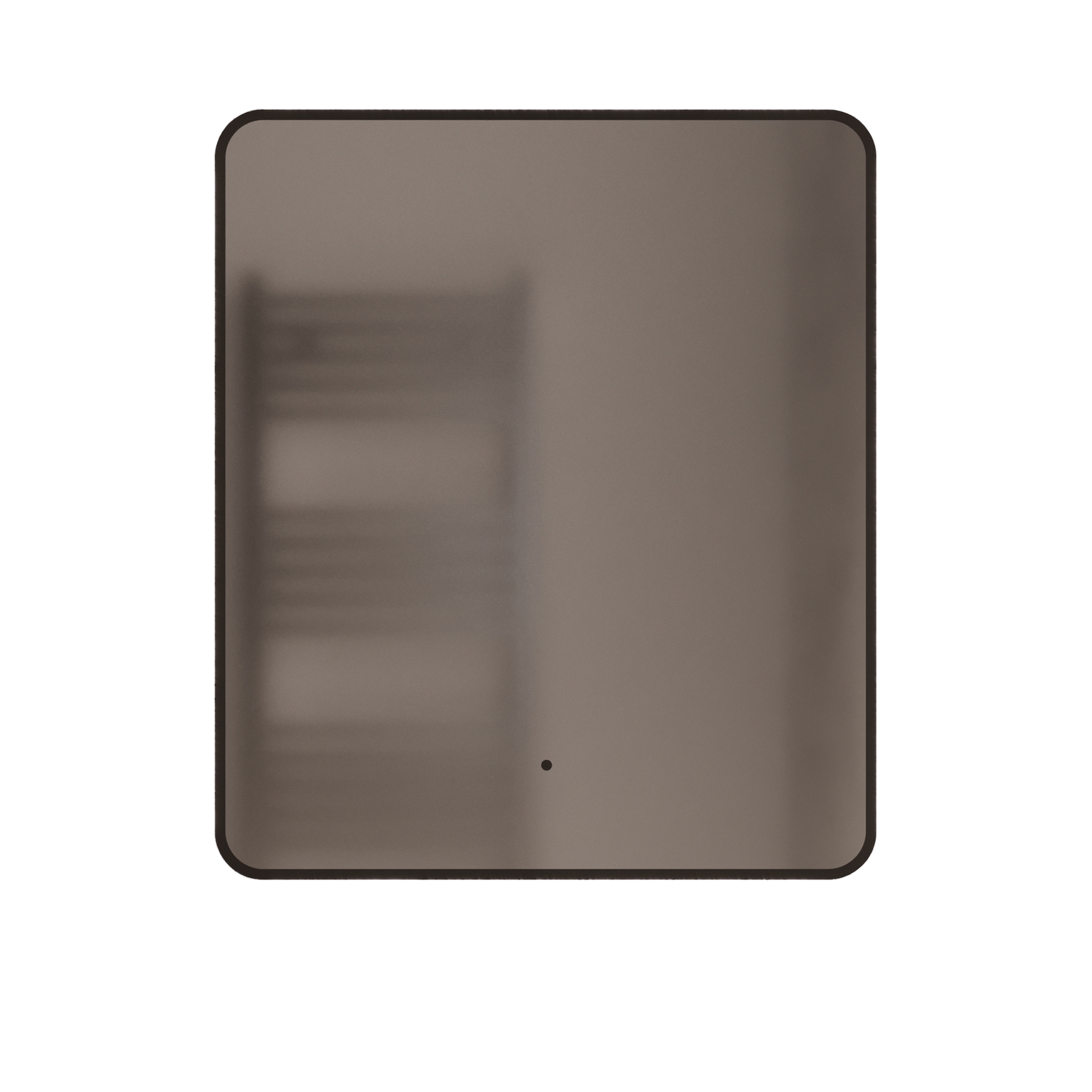 Зеркало MIXLINE "Инканто" 600*700 (ШВ) бесконтактный сенсор, светодиодная подсветка,черная окантовка (553343) - фото 1