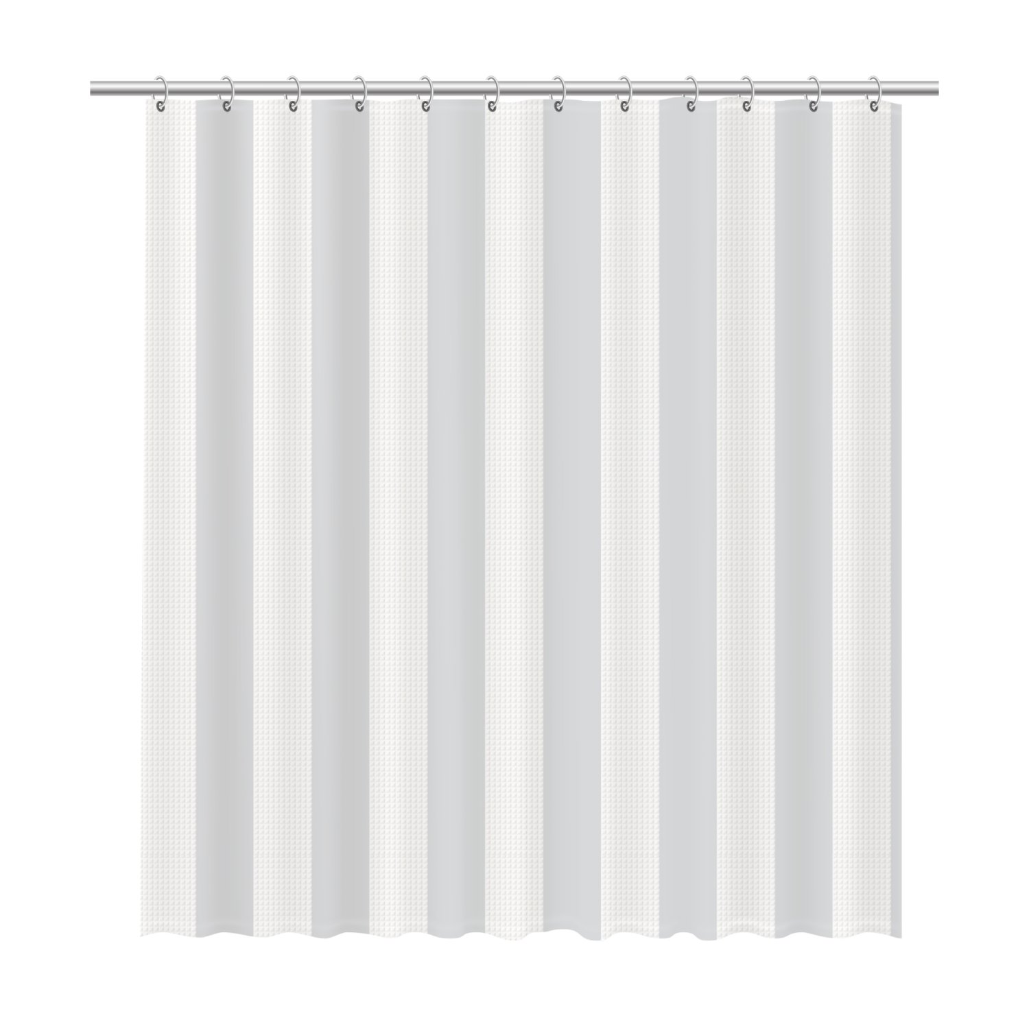 Шторка для ванной Fixsen Vafel серая (FX-5020K) - фото 1