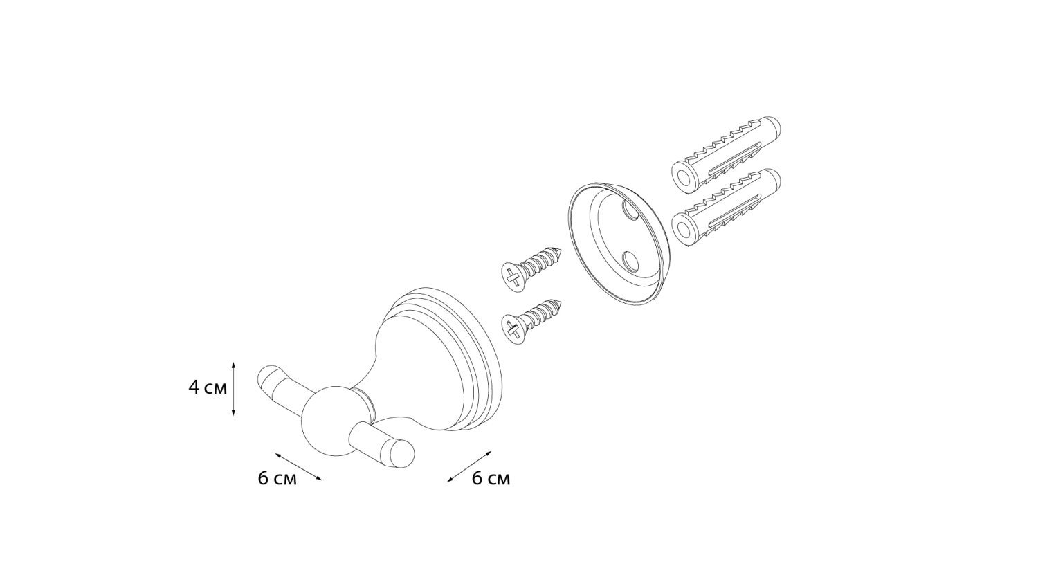 Крючок двойной Grampus Laguna GR-7805 - фото 3