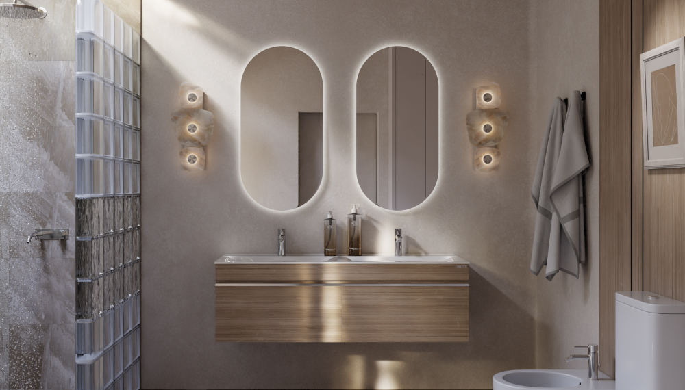 Тумба подвесная Velvex Pulsus 140 дуб сонома под раковину rkPUL.140-81 (Pulsus) (tp.PUL.PUL.140.2Y дуб сонома) - фото 5