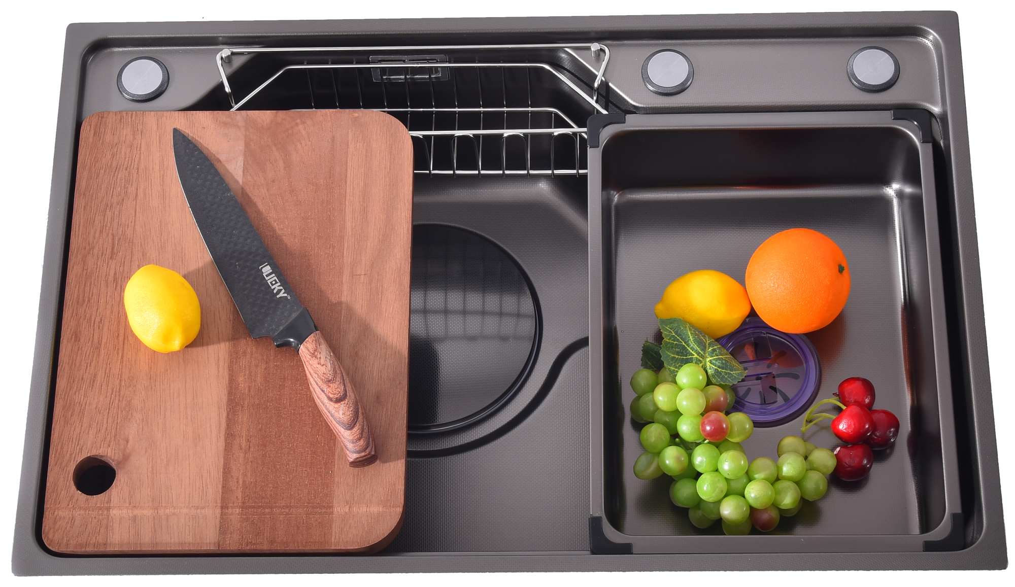 Мойка для кухни Fmark (FSC6845Q) - фото 3