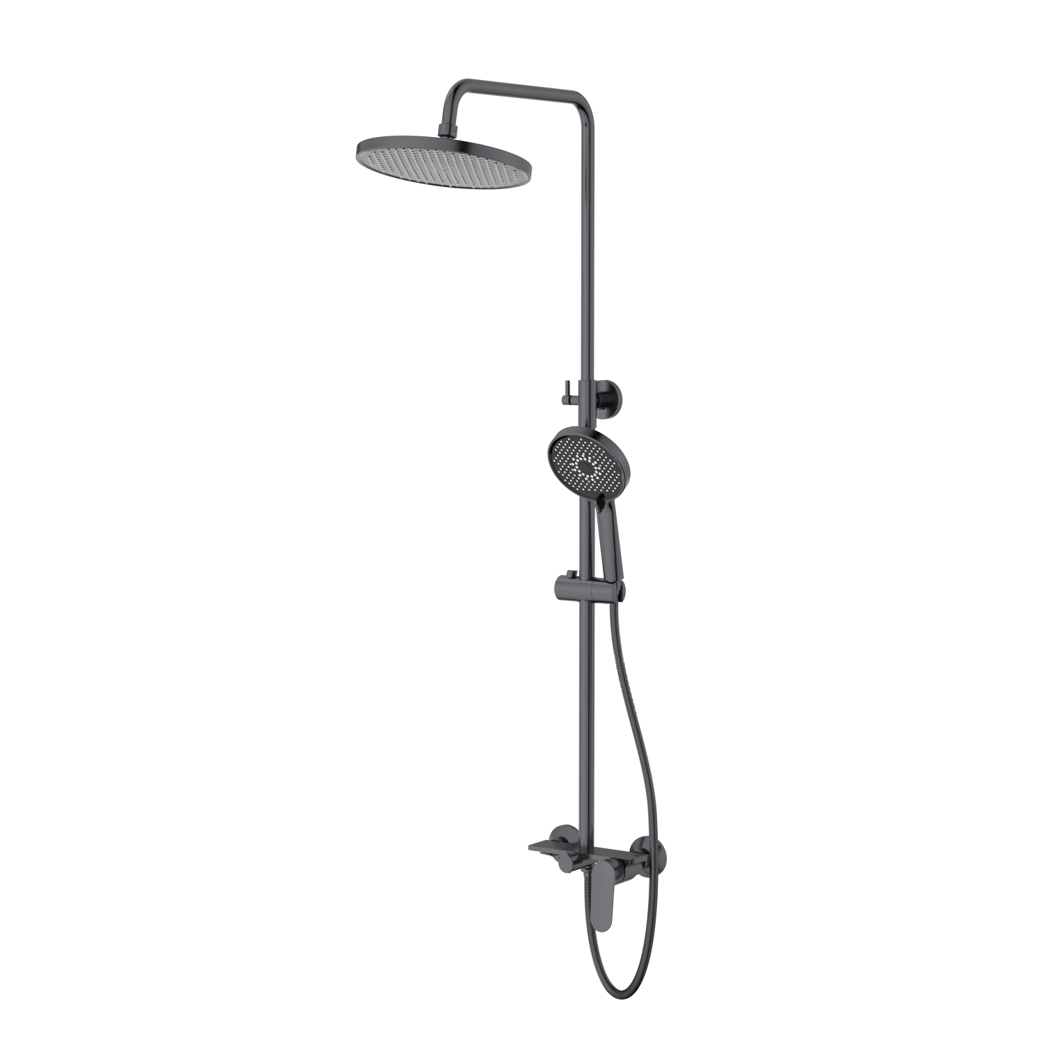 Душевая система HAIBA оружейная сталь (HB24796-3) - фото 1