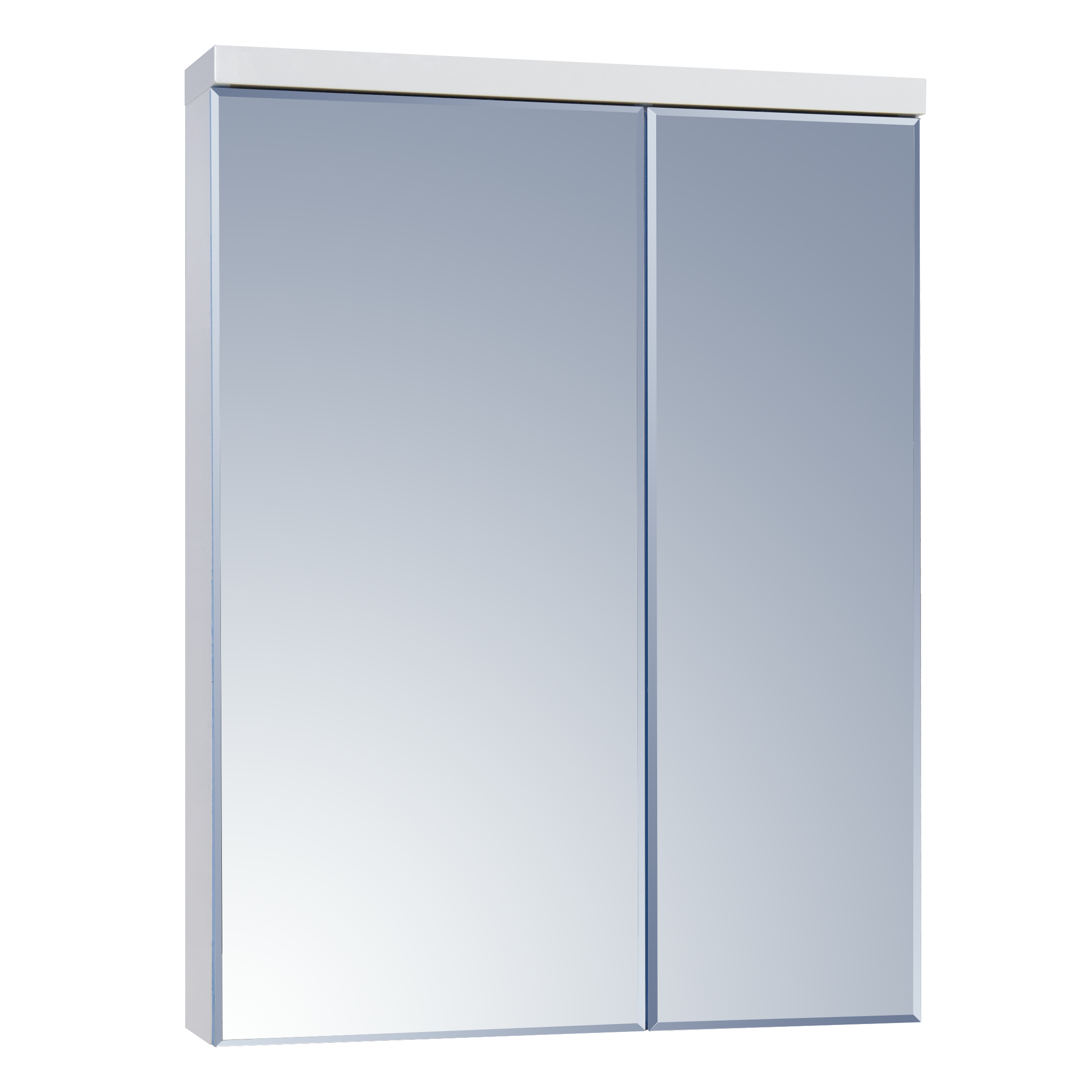 Зеркальный шкаф Aquaton Брук 60 белый (1A200502BC010) - фото 1