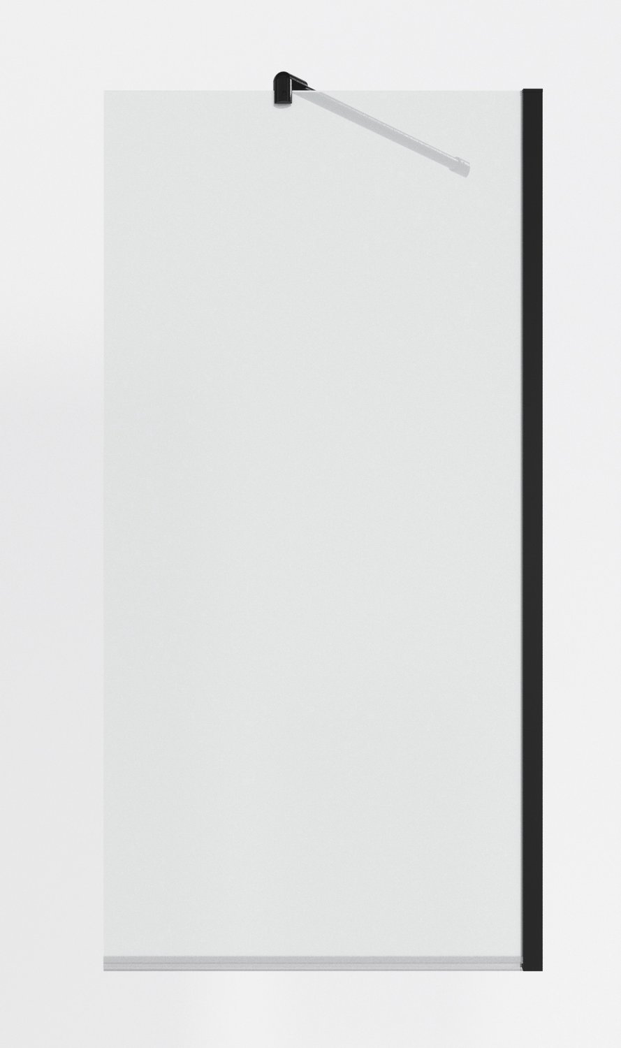 Шторка для ванны Timo TC-80/03C-8 в узком профиле 1400*800, стекло прозрачное 8 мм (T25) - фото 1