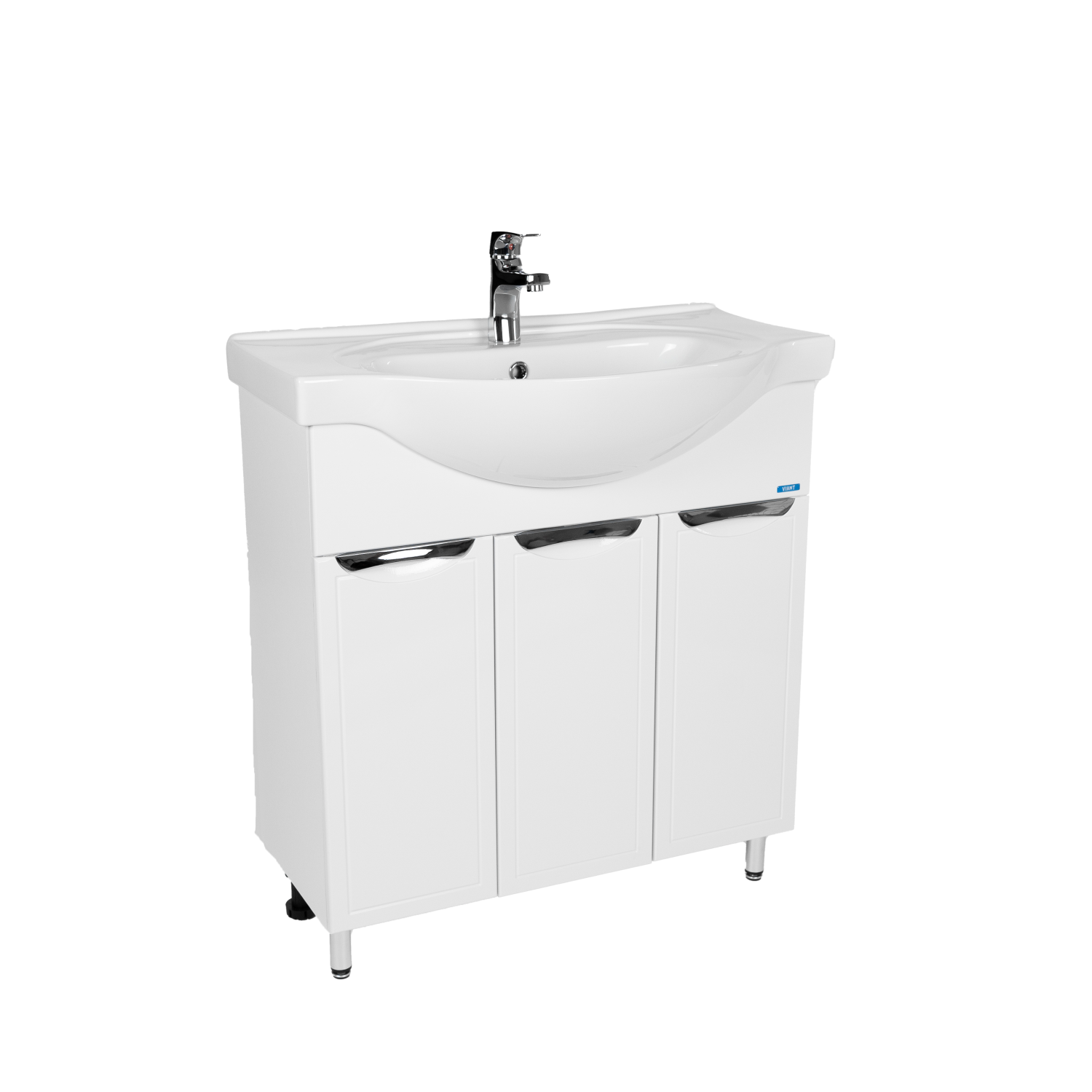 Тумба VIANT "Лима" 3 ств 320х950х820 под раковину 1WH207777 (Энигма 100) (VLIM100EN-T3ST) - фото 1