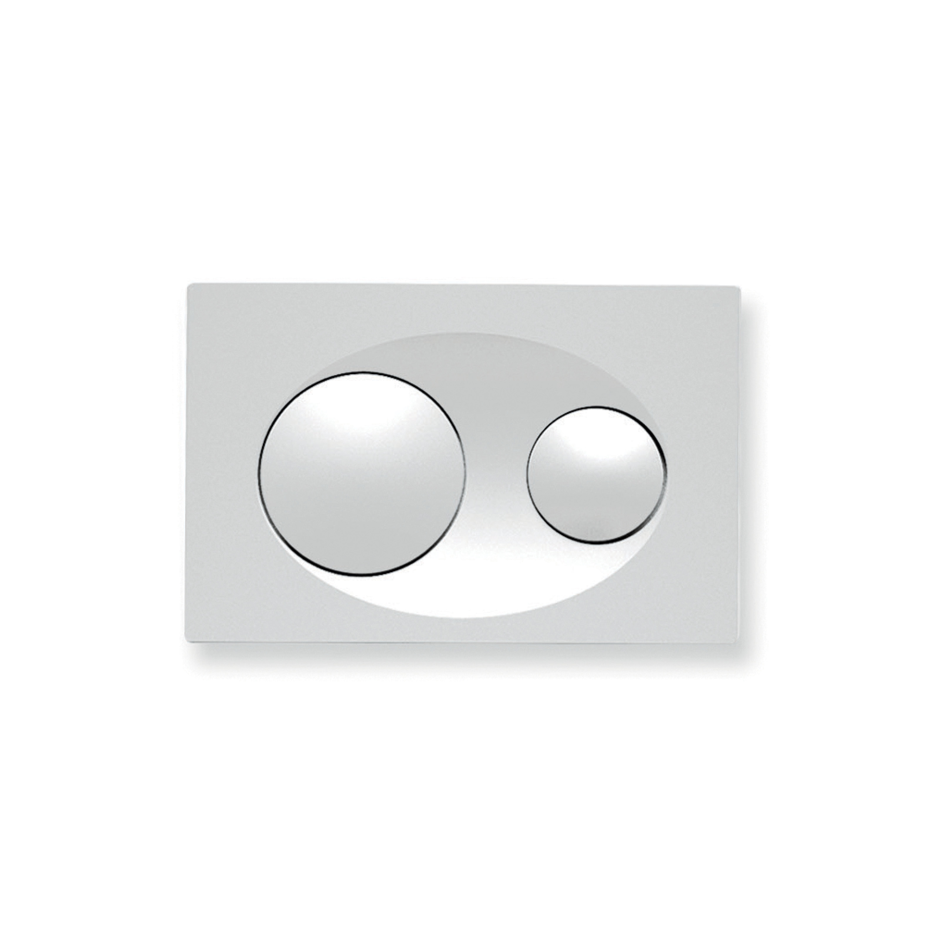 Кнопка смыва для унитаза Alcora ST1200  Koller Pool Grace (GRACE WHITE) - фото 1