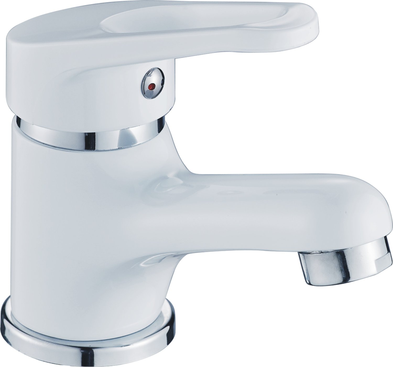 Смеситель для раковины Cron белый (CN1013-8) - фото 1