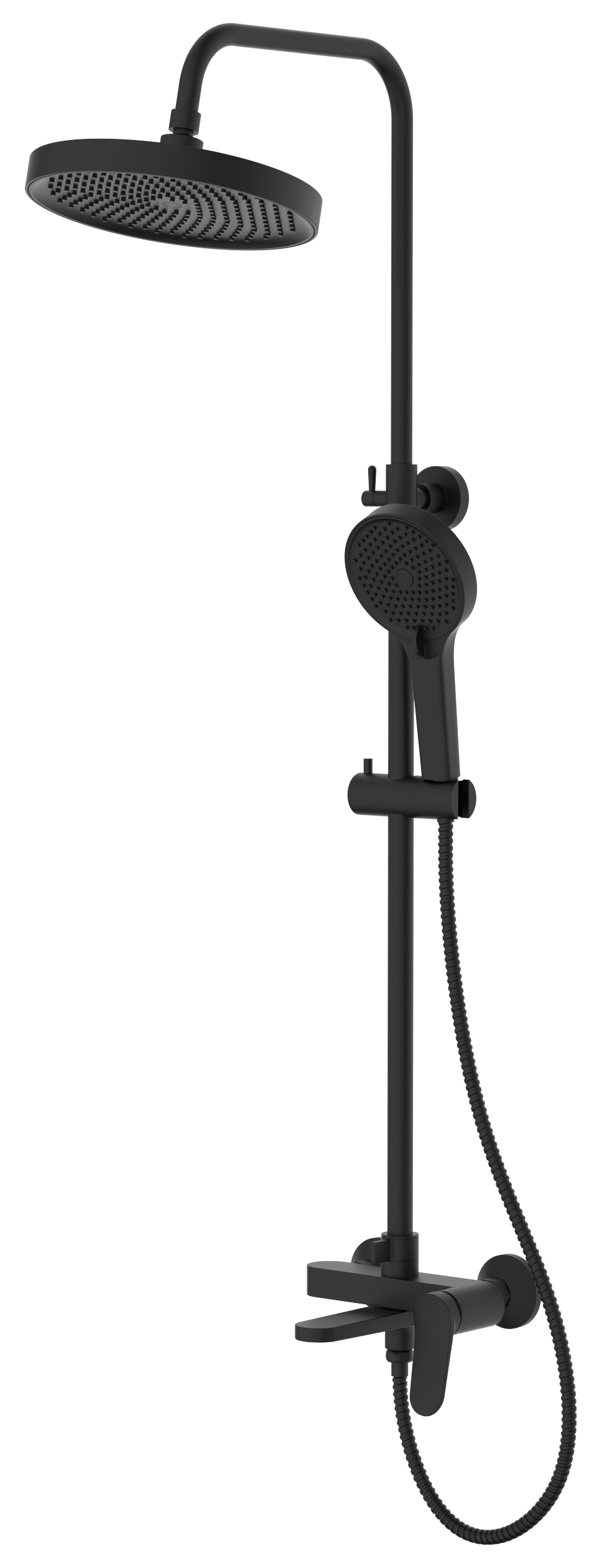 Душевая система BELZ черная (B24786-7) - фото 1