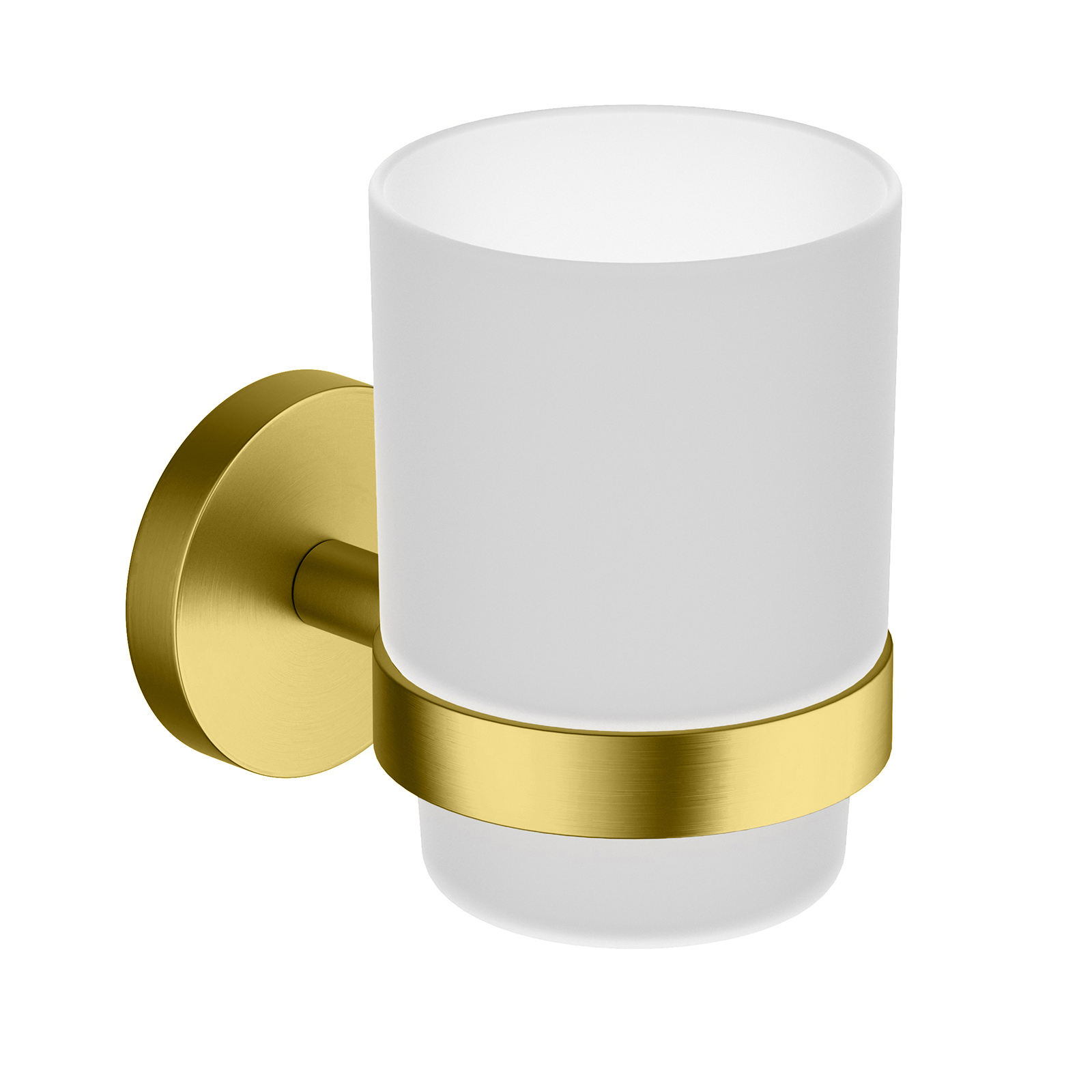 Стакан для зубных щеток Timo Saona золото шлифованное (13031/20) - фото 1