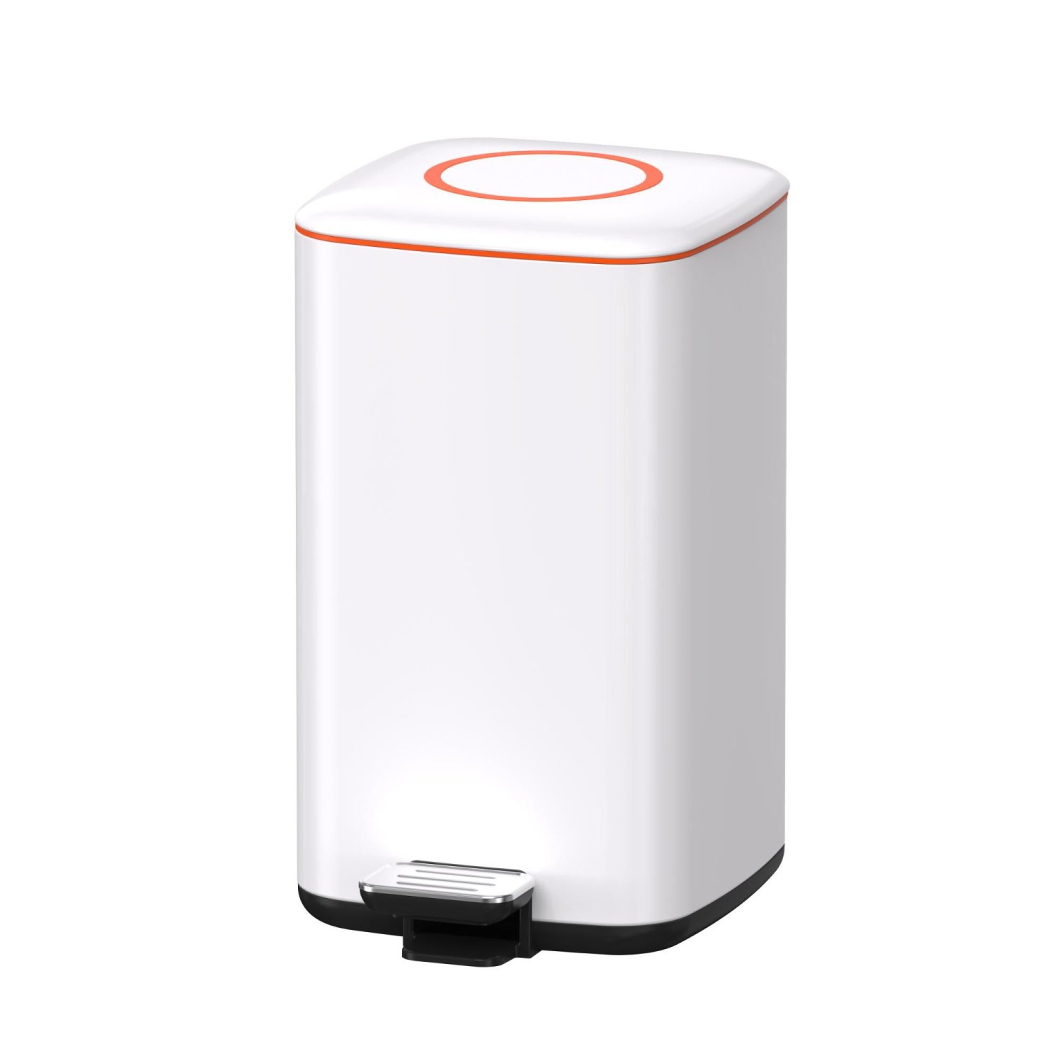 Ведро с микролифтом 12 л JAVA S-888-12W - фото 1