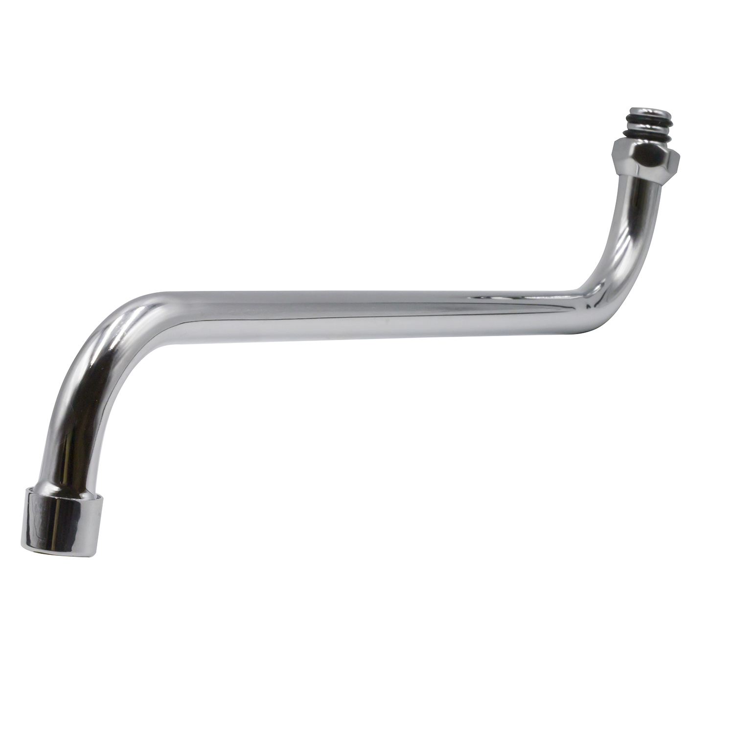 Излив для смесителя ванны MIXLINE 35см 1/2" трубчатый (рус) (подвес) (550570)