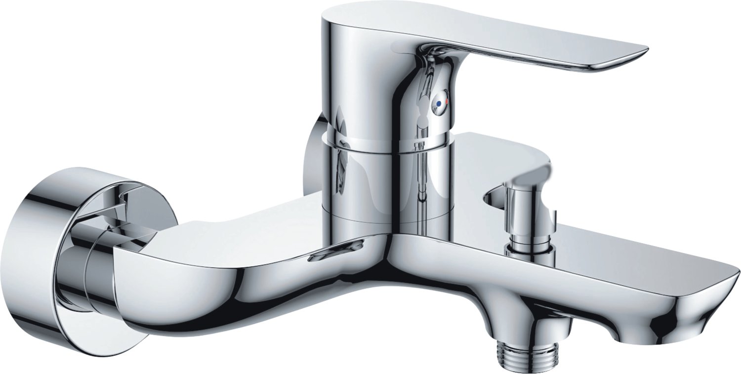 Смеситель для ванны Cron хром (CN61172) - фото 1